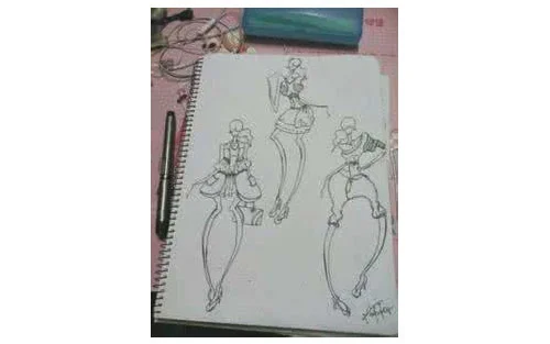 ai服装设计头发怎么画_ai怎么弄服装设计稿