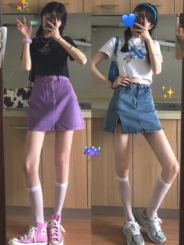 18套适合学生党 夏日酷girl穿搭示范