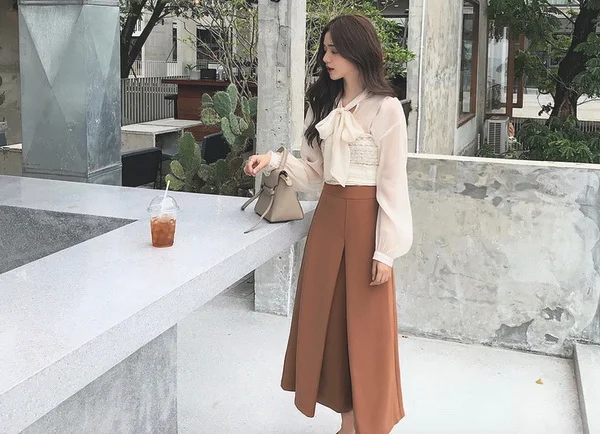 2018早秋这么穿,女汉子变软妹子