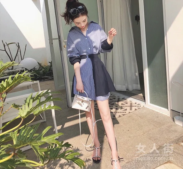 撩汉女神的穿搭，连衣裙凹造型示范
