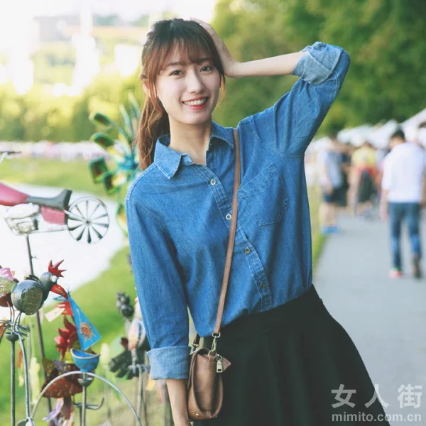 冬季女生衬衣穿搭，赶紧GET起来