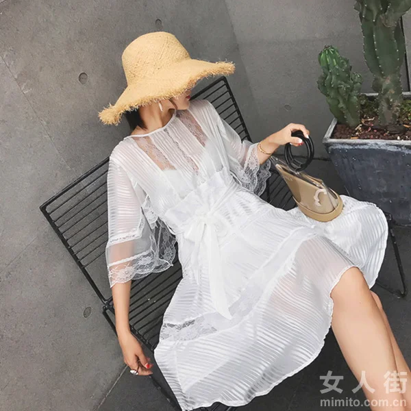 仙气十足的连衣裙，帮你实现公主梦