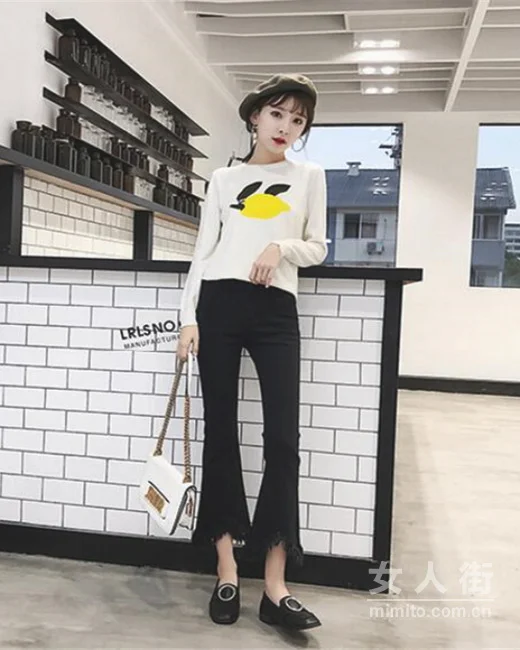 秋冬美妞的牛仔裤，要的就是腔调