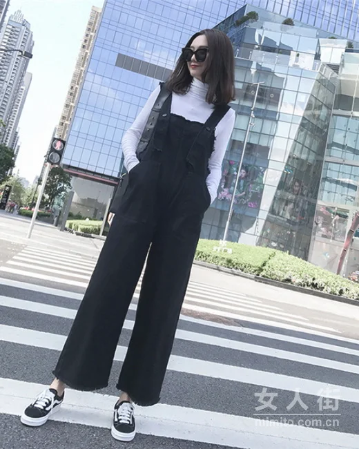 秋冬美妞的牛仔裤，要的就是腔调