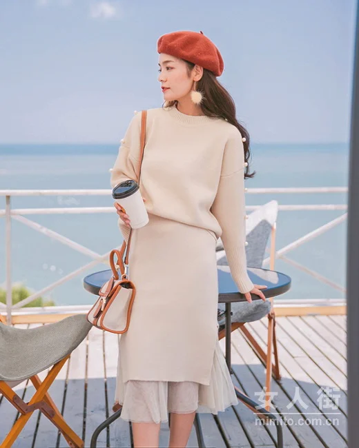 惊艳众人的早秋穿搭，休闲淑女都得有！