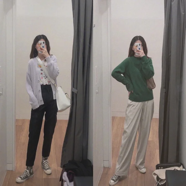 四月OL风工作日穿搭示范，值得借鉴！ ​