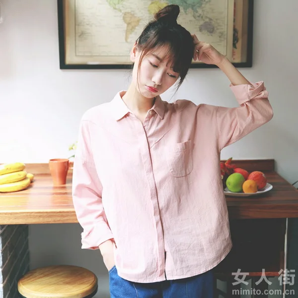 冬季女生衬衣穿搭，赶紧GET起来