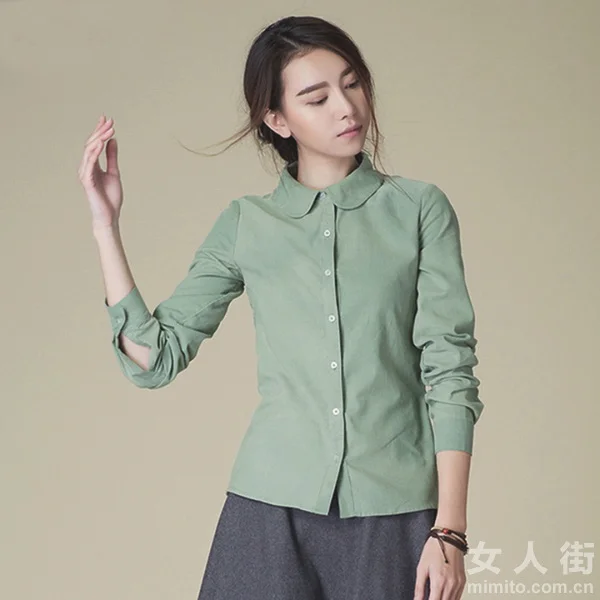 冬季女生衬衣穿搭，赶紧GET起来