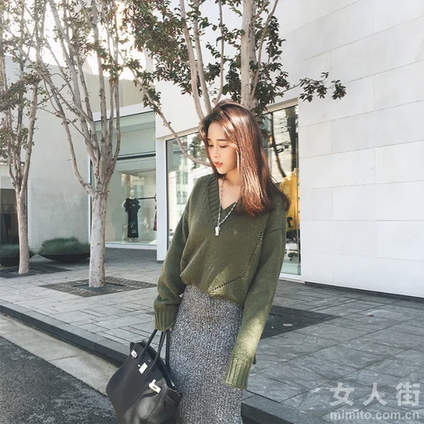 文艺feel毛衣，可帅可甜的超强搭配