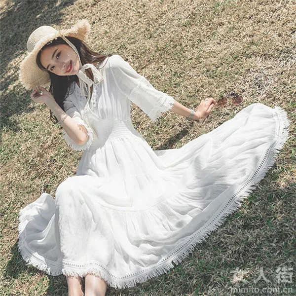 仙气十足的连衣裙，帮你实现公主梦