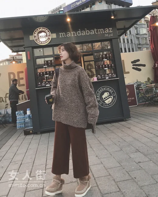 毛衣的这些搭配，让你美丽过冬