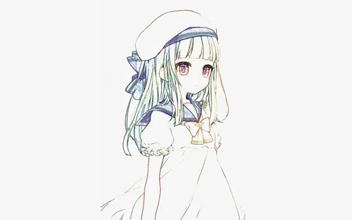 怎么给手绘稿上色_服装设计绘画技巧