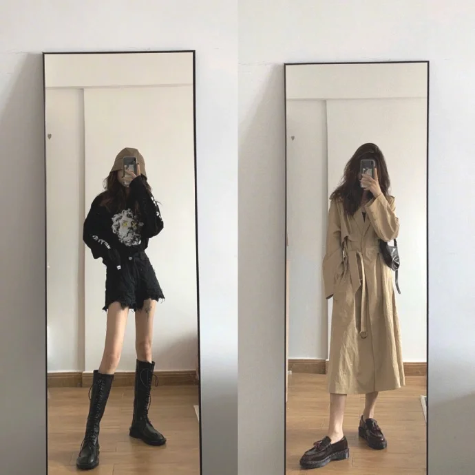18套适合酷女孩的早秋穿搭