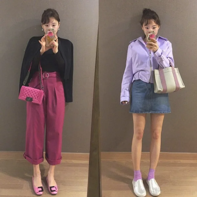 清新的色彩服饰搭配，让女人气质更up