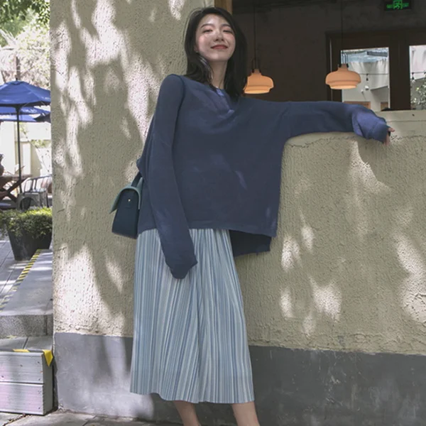 初秋保持少女感的秘密,都藏在小裙子里