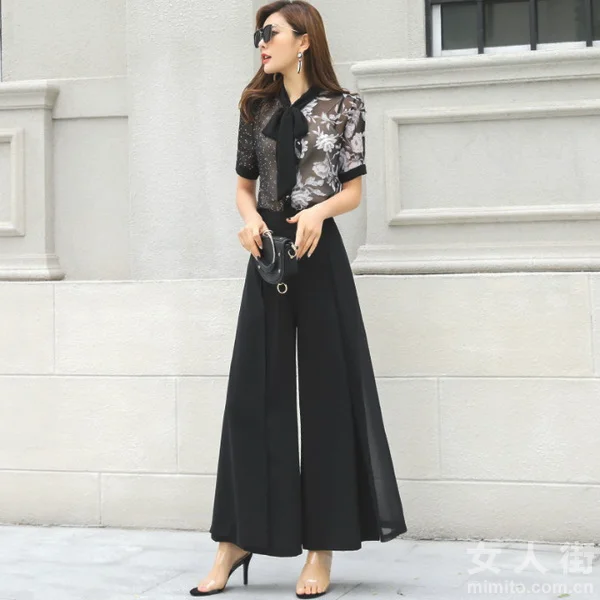夏日阔腿裤套装，打造速成时髦LOOK