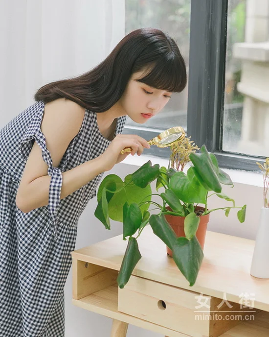 超in格子连衣裙,赋予你吸睛“格”调