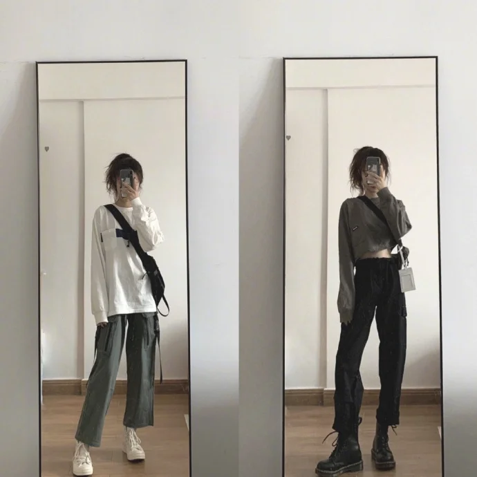18套适合酷女孩的早秋穿搭