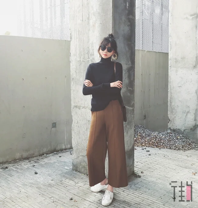 超火的焦糖色搭配LOOK，衬肤色又显气质