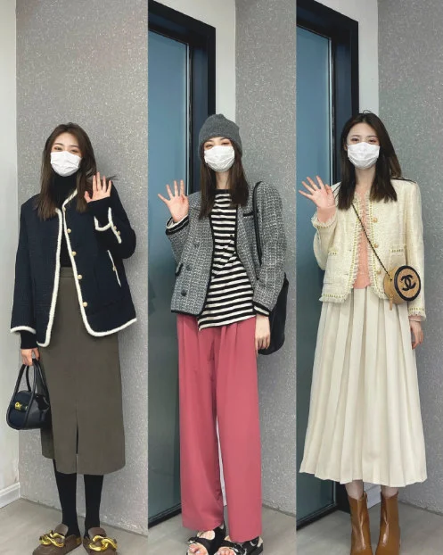 高个子女孩的冬季时尚美搭示范