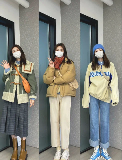 高个子女孩的冬季时尚美搭示范
