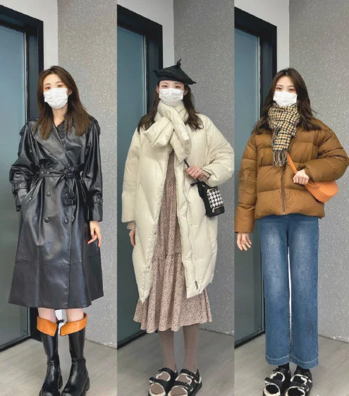 高个子女孩的冬季时尚美搭示范