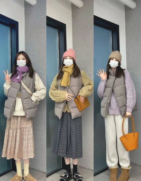 高个子女孩的冬季时尚美搭示范