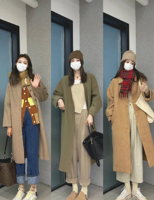高个子女孩的冬季时尚美搭示范