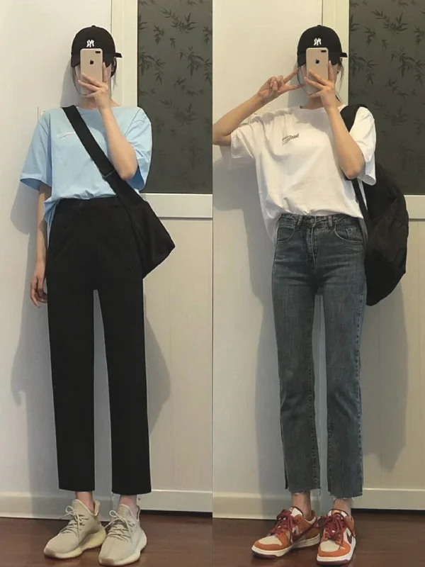 从视觉拉伸腿型的夏日穿搭参考