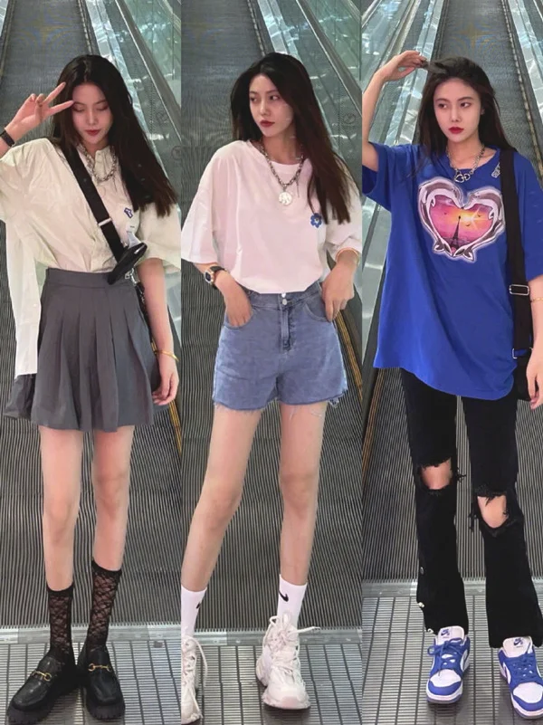 适合酷女孩的夏日活力穿搭示范