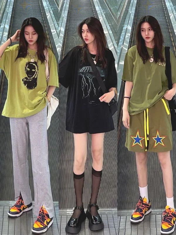 适合酷女孩的夏日活力穿搭示范