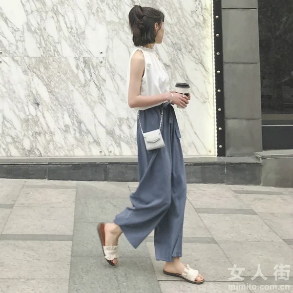 夏日阔腿裤套装，打造速成时髦LOOK