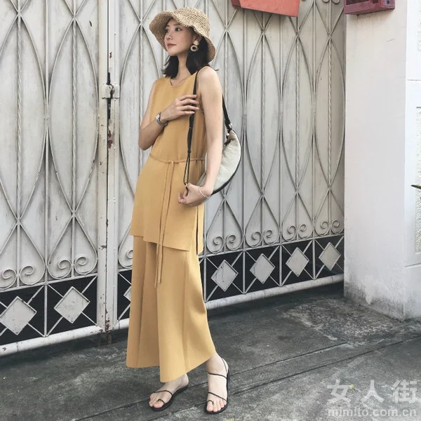 夏日阔腿裤套装，打造速成时髦LOOK