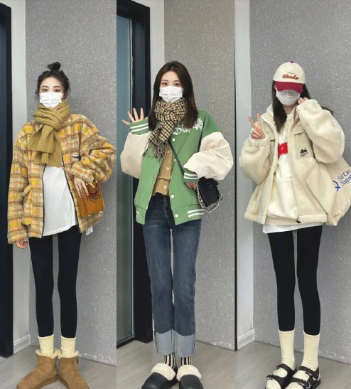 高个子女孩的冬季时尚美搭示范
