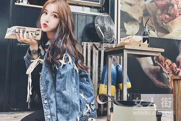 扮美还是耍帅,牛仔外套搭配示范