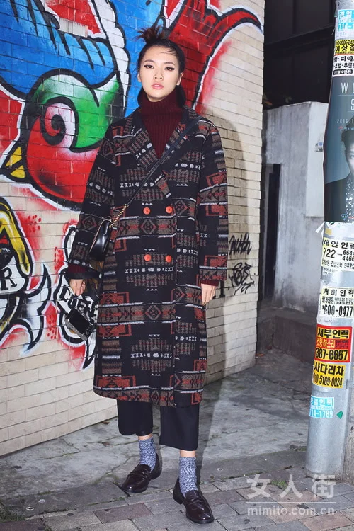 有一种搭配!穿得很厚显的很瘦