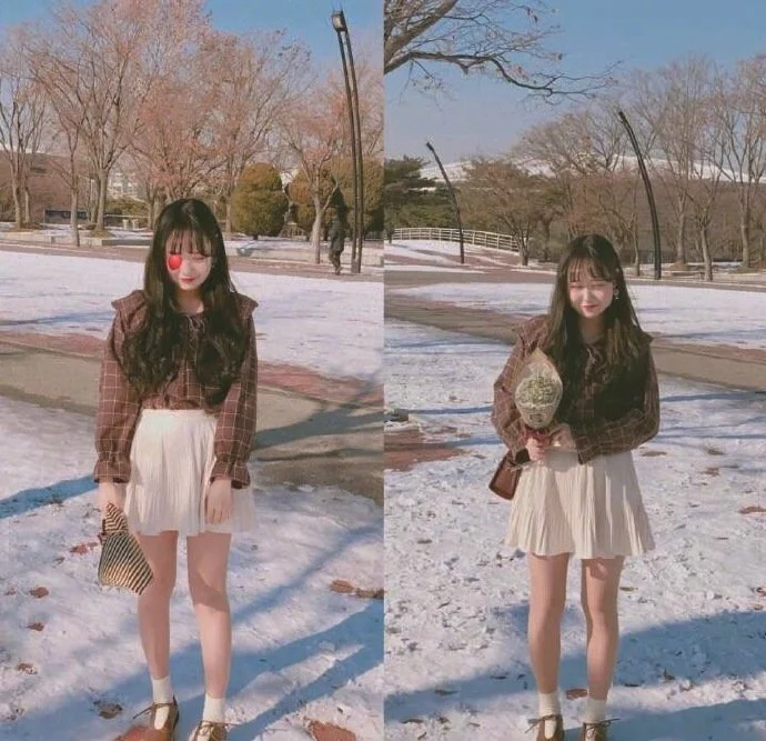 最爱少女心！18套适合微胖女生的秋冬穿搭示范