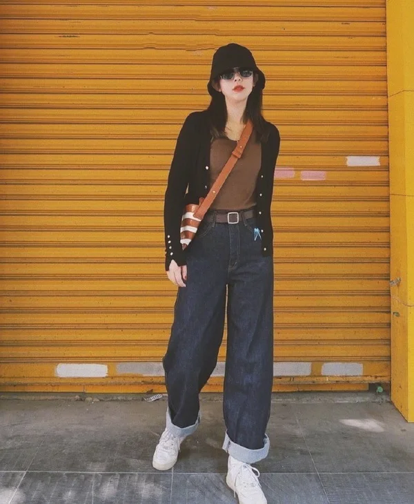 简单实用的早春时髦感穿搭Look