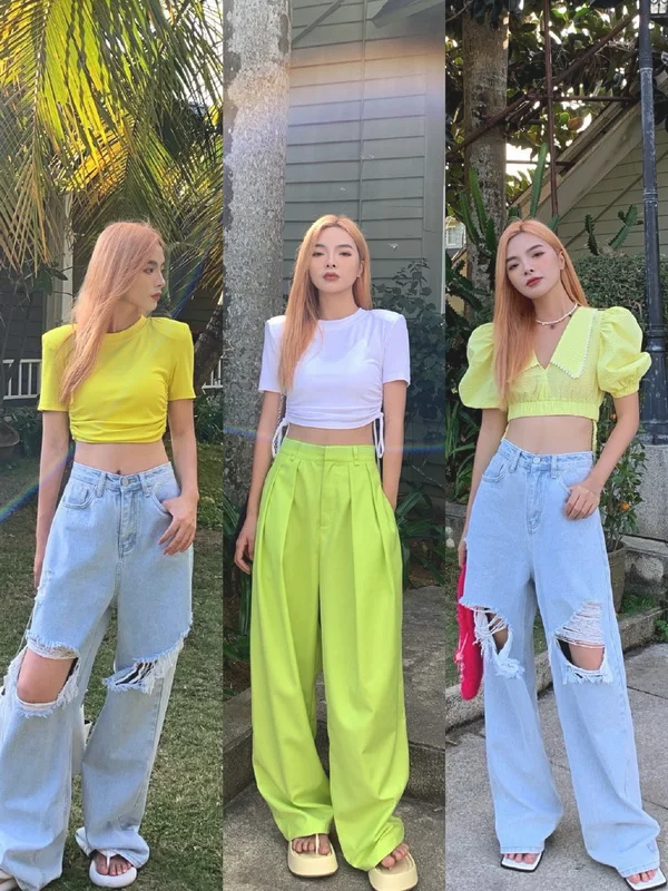 开启夏日时刻,漂亮小姐姐夏日五彩穿搭集!