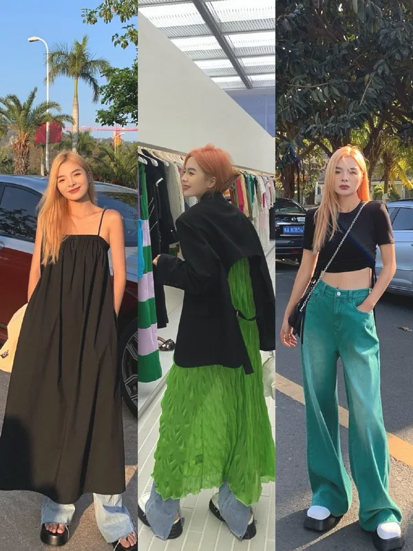 开启夏日时刻,漂亮小姐姐夏日五彩穿搭集!