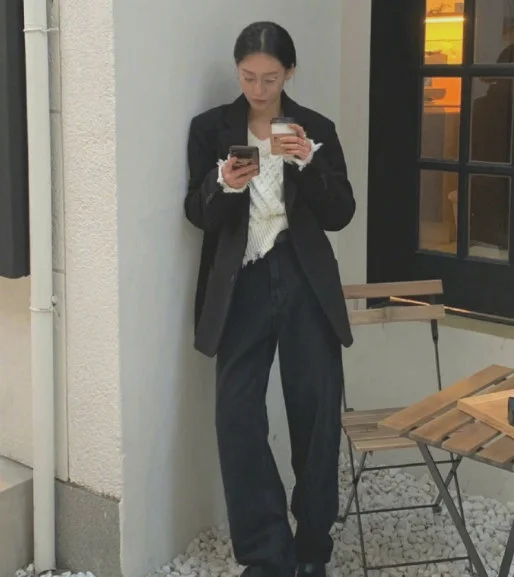 酷酷清冷气质系秋冬日常搭配示范