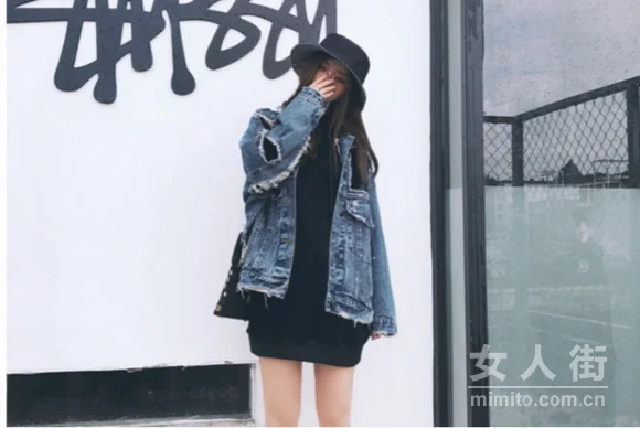 扮美还是耍帅,牛仔外套搭配示范