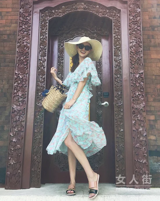 仙女范儿时尚连衣裙，气质就是不一样