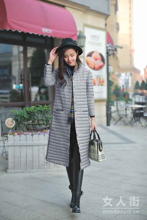 有一种搭配!穿得很厚显的很瘦