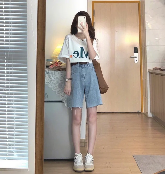 小个子女生的夏日穿搭dailylook