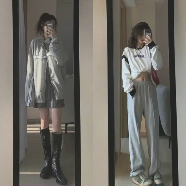 18套可盐可甜的初春少女穿搭合集