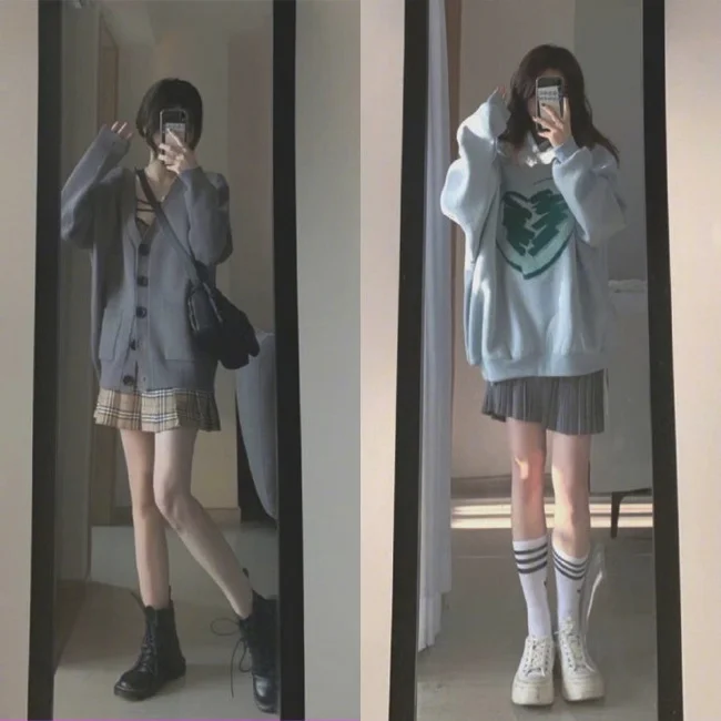 18套可盐可甜的初春少女穿搭合集
