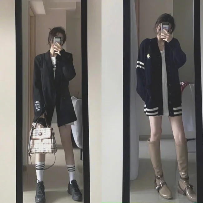 18套可盐可甜的初春少女穿搭合集