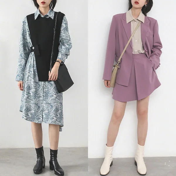 秋季18套极简风法式复古穿搭