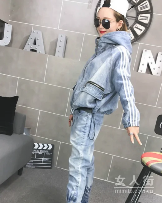 扮美还是耍帅,牛仔外套搭配示范